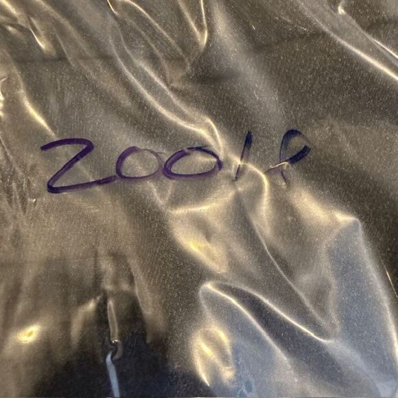 Alice + Olivia Stacey Slim Trouser Charcoal Gray Pockets Zip Hem Size 8 - Picture 14 of 14